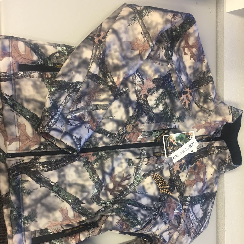 Camouflage Mt. Dew Jacket - outdoor gear